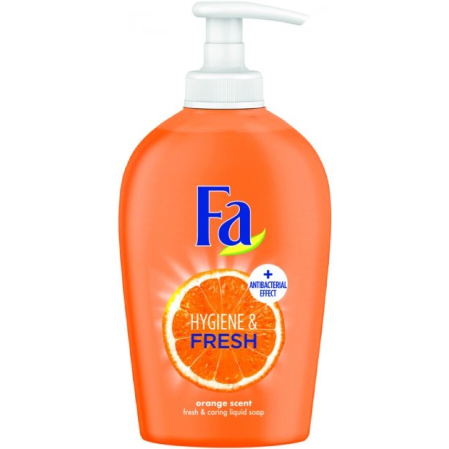 Рідке мило Fa Hygiene & Fresh Аромат апельсина 250 мл: ціни та характеристики