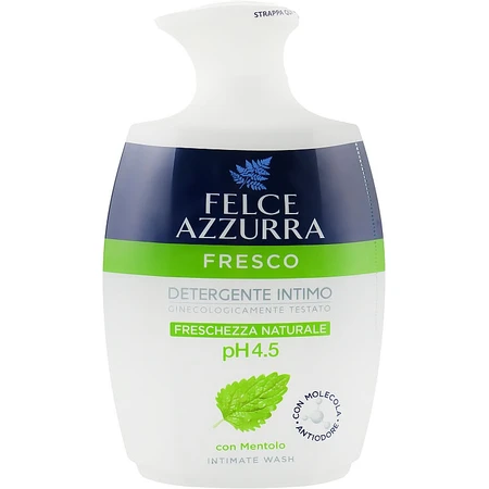 Мыло для интимной гигиены Felce Azzurra Природная свежесть с ментолом 250 мл: цены и характеристики