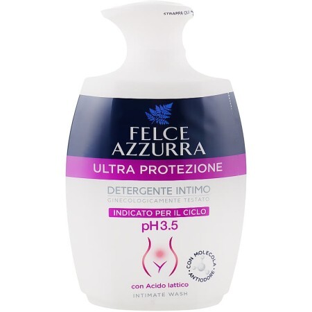 Мыло для интимной гигиены Felce Azzurra Ультра защита с молочной кислотой 250 мл
