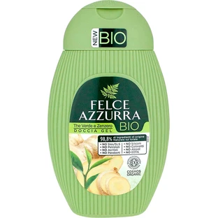 Гель для душу Felce Azzurra BIO Зелений чай та Імбир 250 мл