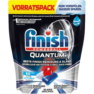 Таблетки для посудомоечных машин Finish Quantum Ultimate 60 шт