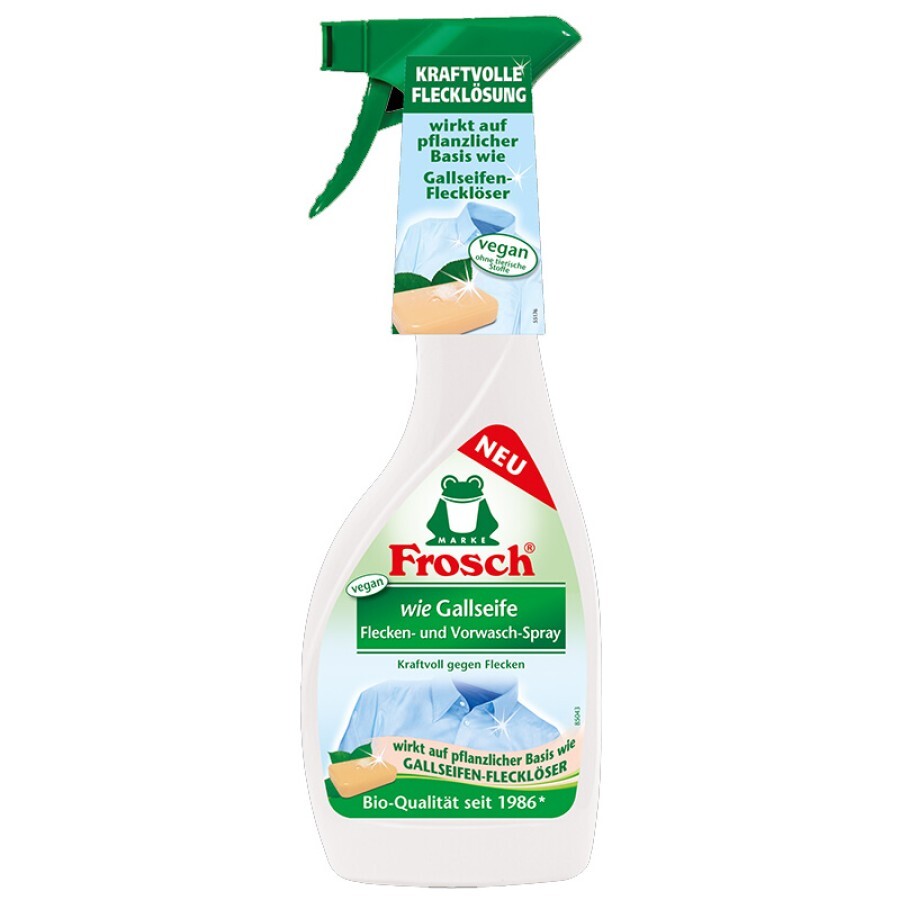 Засіб для видалення плям Frosch Жовчне мило 500 мл: ціни та характеристики