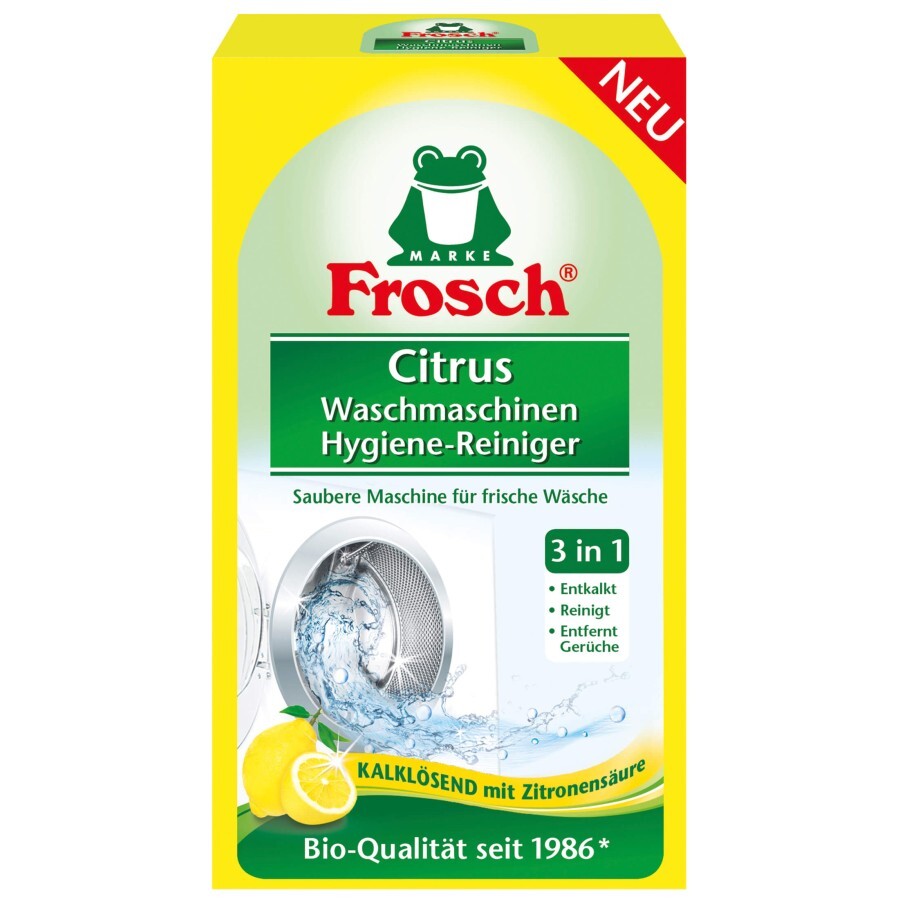 Очиститель для стиральных машин Frosch Лимон 250 г: цены и характеристики