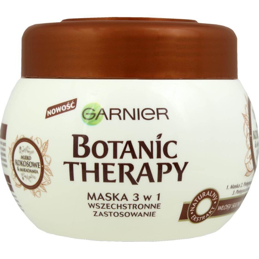 Маска для волосся Garnier Botanic Therapy Кокосове молочко й олія макадамії 300 мл: ціни та характеристики
