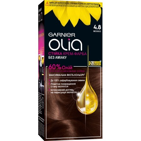 Краска для волос Garnier Olia 4.8 Мокко 112 мл