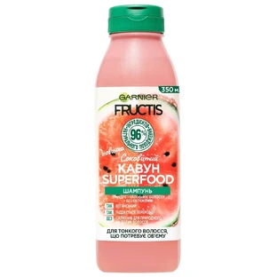 Шампунь Garnier Fructis Superfood Сочный Арбуз для тонких волос 350 мл