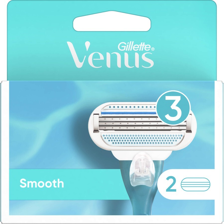 Сменные кассеты Gillette Venus Smooth 2 шт.: цены и характеристики