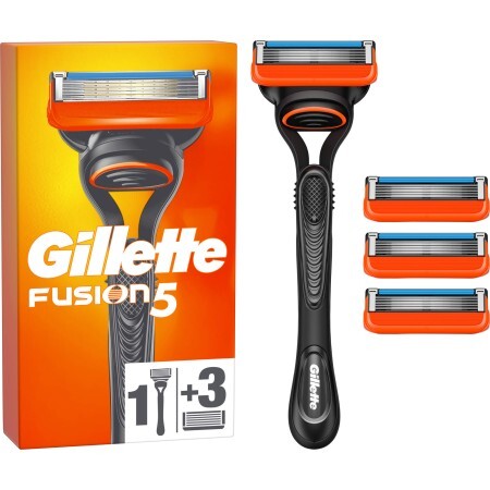 Бритва Gillette Fusion5 з 4 змінними картриджами