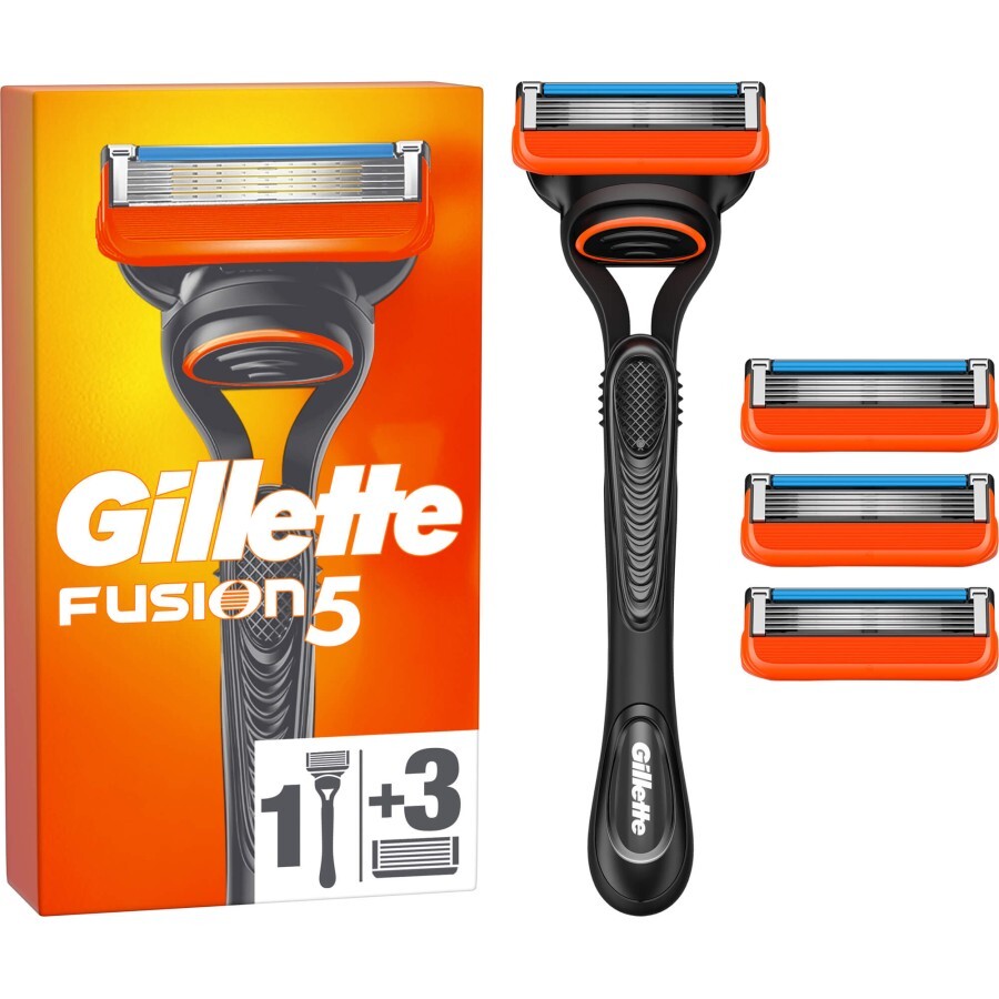 Бритва Gillette Fusion5 з 4 змінними картриджами: ціни та характеристики