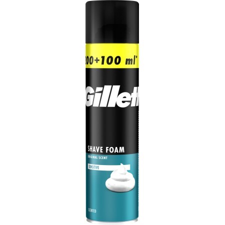 Піна для гоління Gillette Classic Sensitive Для чутливої шкіри 300 мл