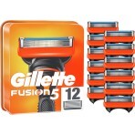 Сменные кассеты Gillette Fusion 12 шт.: цены и характеристики