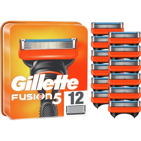 Змінні касети Gillette Fusion 12 шт. 