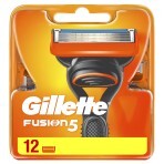 Сменные кассеты Gillette Fusion 12 шт.: цены и характеристики