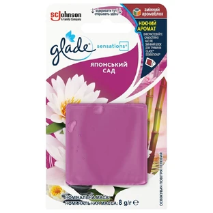 Освежитель воздуха Glade Sensations Японский сад сменный аромаблок 8 г