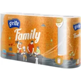 Паперові рушники Grite Family 2 шари 4 рулони