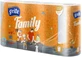 Бумажные полотенца Grite Family 2 слоя 4 рулона