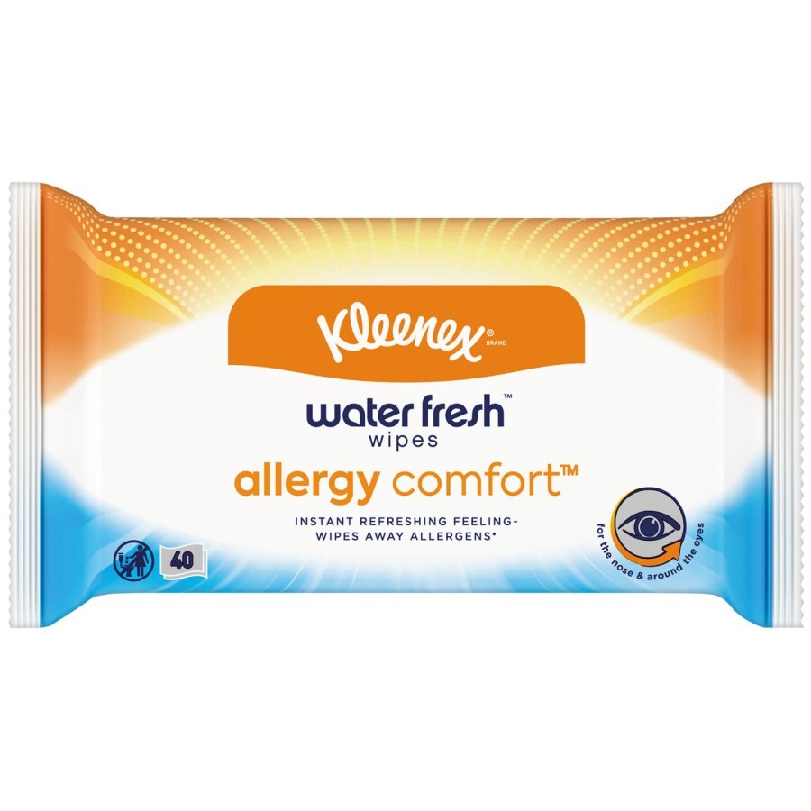 Влажные салфетки Kleenex Allergy Comfort 40 шт.: цены и характеристики