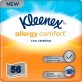 Салфетки косметические Kleenex Allergy Comfort 3 слоя в коробке 56 шт.