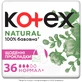 Щоденні прокладки Kotex Natural Normal+ 36 шт.