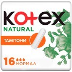 Тампоны Kotex Natural Normal 16шт.: цены и характеристики