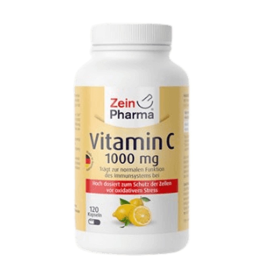 Вітамін С 1000 мг ZeinPharma капсули, №120: ціни та характеристики