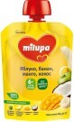 Пюре Milupa Яблоко, банан и манго с кокосовым молоком с 6 месяцев, 80г