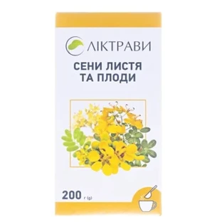  Сенны листья и плоды резано-прессованные пачка с внутренним пакетом, 200 г