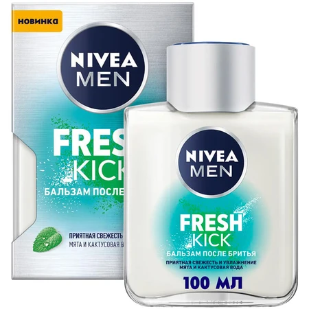 Бальзам после бритья Nivea Men Fresh Kick 100 мл: цены и характеристики