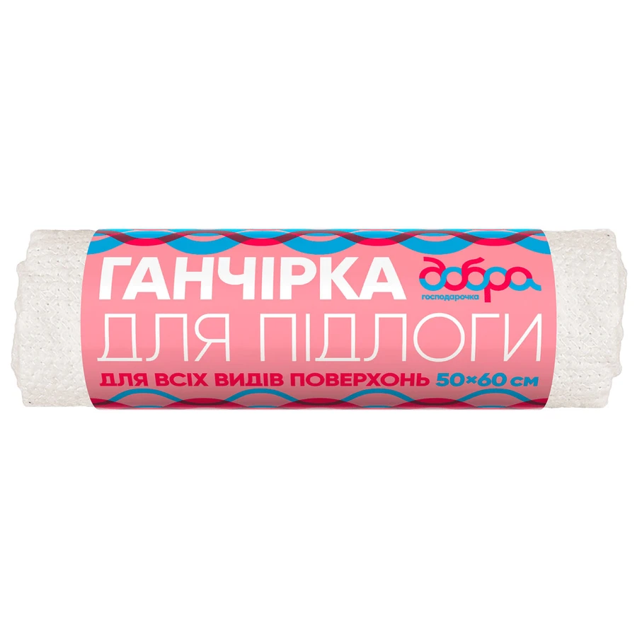 Ганчірка для підлоги Добра Господарочка 50 x 60 см 1 шт.: ціни та характеристики