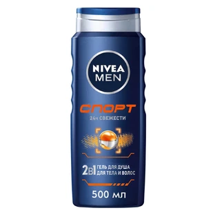 Гель для душу Nivea Men Спорт з ароматом лайма 500 мл
