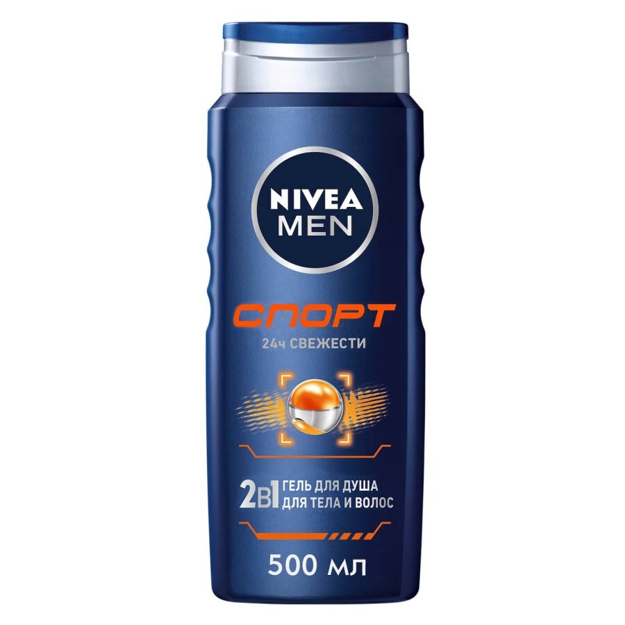 Гель для душу Nivea Men Спорт з ароматом лайма 500 мл: ціни та характеристики