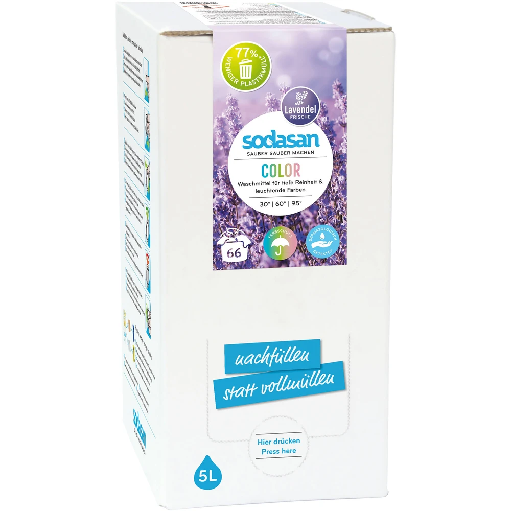 Гель для прання Sodasan Color Lavender 5 л: ціни та характеристики
