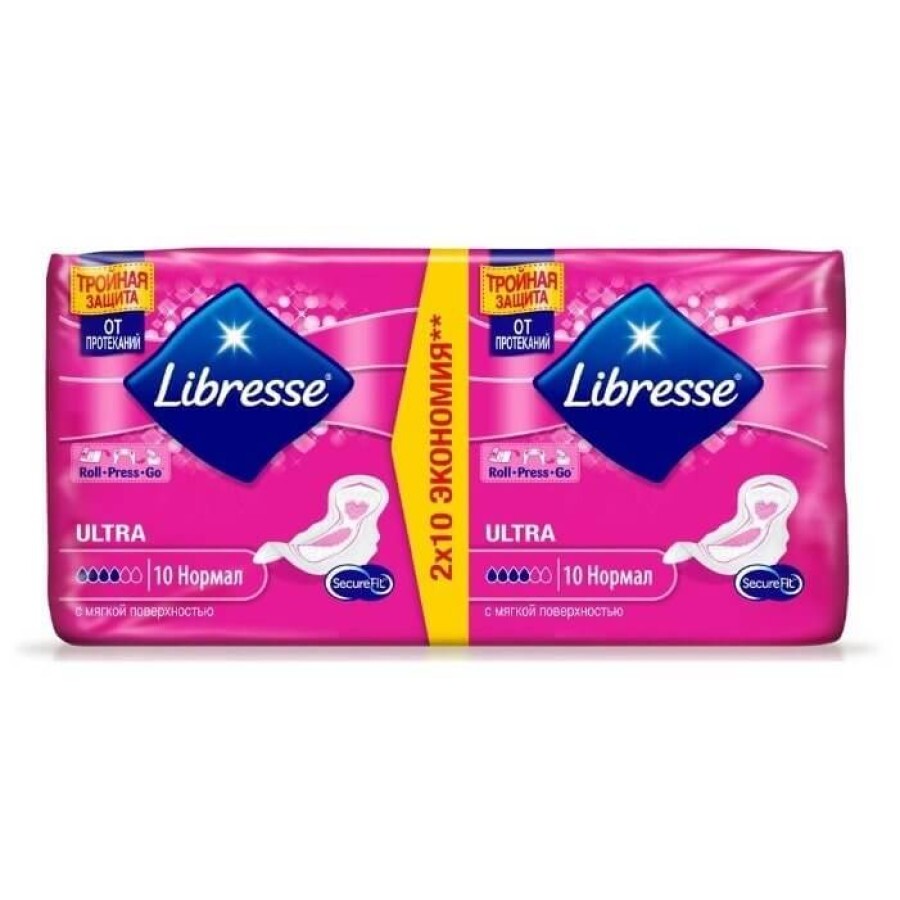 Гигиенические прокладки Libresse Ultra Normal Soft deo 20 шт: цены и характеристики