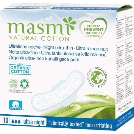 Гигиенические прокладки Masmi Ultra Night 10шт.