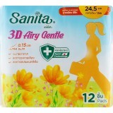 Гігієнічні прокладки Sanita 3D Airy Gentle Ultra Slim Wing 24.5 см 12 шт.