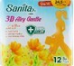 Гигиеническая прокладка Sanita 3D Airy Gentle Ultra Slim Wing 24.5 см 12 шт.