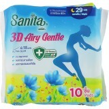Гигиеническая прокладка Sanita 3D Airy Gentle Ultra Slim Wing 29 см 10 шт.