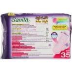 Гігієнічні прокладки Sanita Soft & Fit Relax Night Wing 35 см 4 шт. : ціни та характеристики