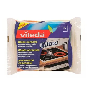 Губки кухонные Vileda Glitzi Ceran для стеклокерамических плит 2 шт.