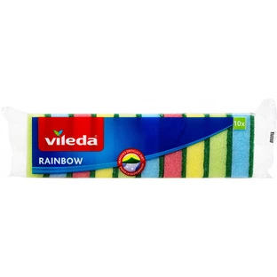 Губки кухонные Vileda Rainbow 10 шт.
