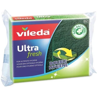 Губки кухонні Vileda Ultra Fresh антибактеріальні 2 шт. 