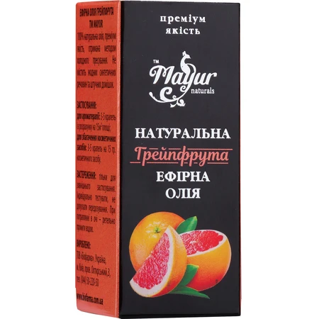 Эфирное масло Mayur Грейпфрута 5 мл: цены и характеристики