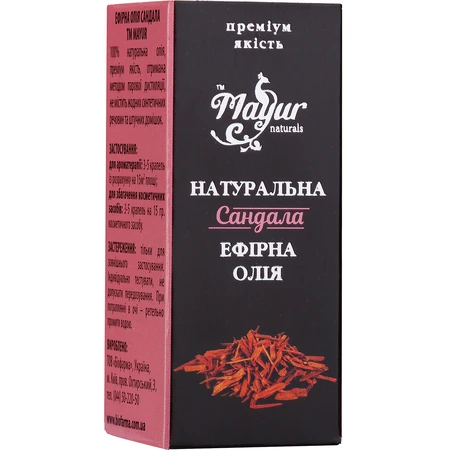 Эфирное масло Mayur Сандала 5 мл: цены и характеристики