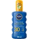Засіб від засмаги Nivea Sun спрей Захист та зволоження SPF 30 200 мл