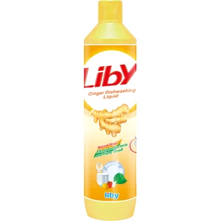 Засіб для ручного миття посуду Liby Імбир для миття посуду, фруктів і овочів 480 мл 