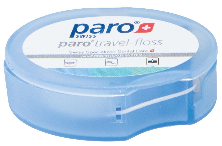 Зубная нить Paro Swiss travel-floss дорожная 5 м: цены и характеристики
