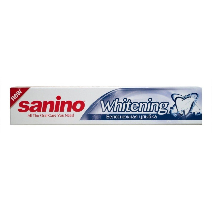 Зубная паста Sanino Белая улыбка 50 мл: цены и характеристики