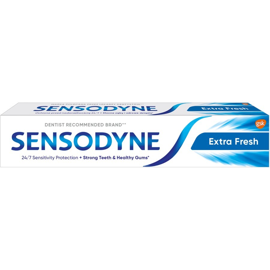 Зубна паста Sensodyne Екстрасвіжість 75 мл: ціни та характеристики
