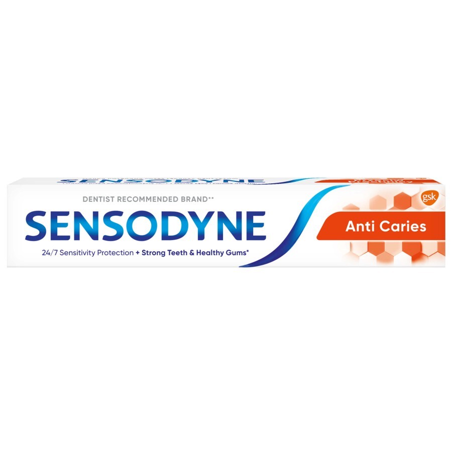 Зубна паста Sensodyne Захист від карієсу 75 мл: ціни та характеристики