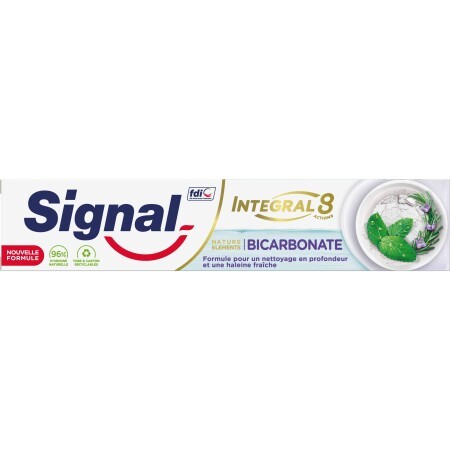 Зубна паста Signal Integral 8 Nature Elements Чистота та свіжість 75 мл